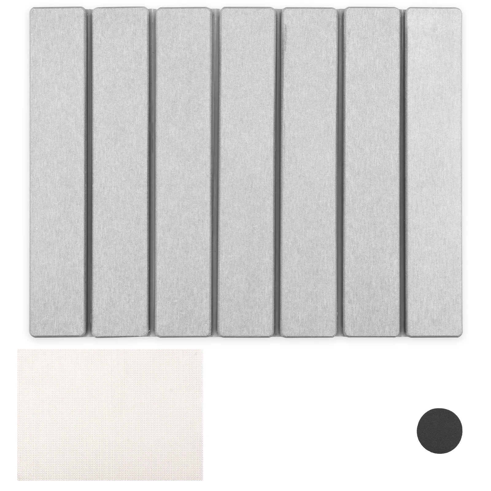 Tapis de Vaisselle Séchage Rapide en Diatomite et Caoutchouc