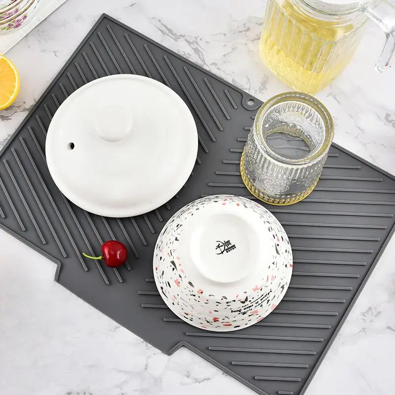 Tapis Égouttoir Vaisselle Silicone