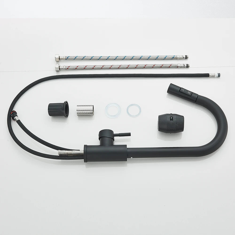 Robinet de Cuisine avec Petite Douchette Extractible