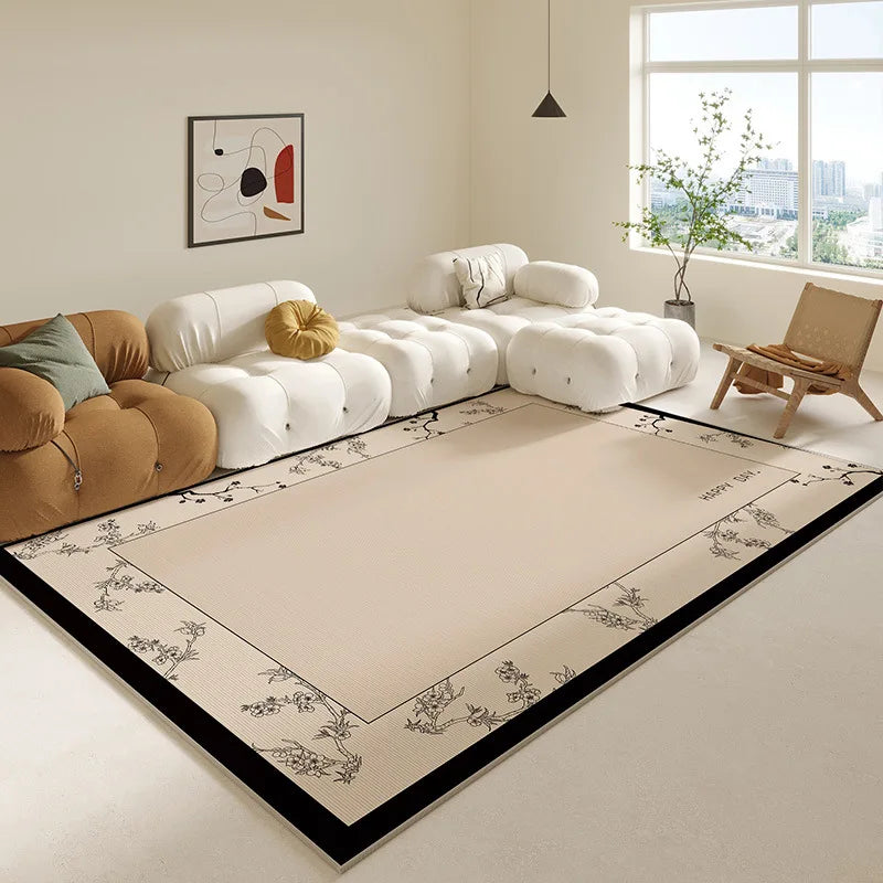 Tapis Moderne Géométrique Lignes Continues