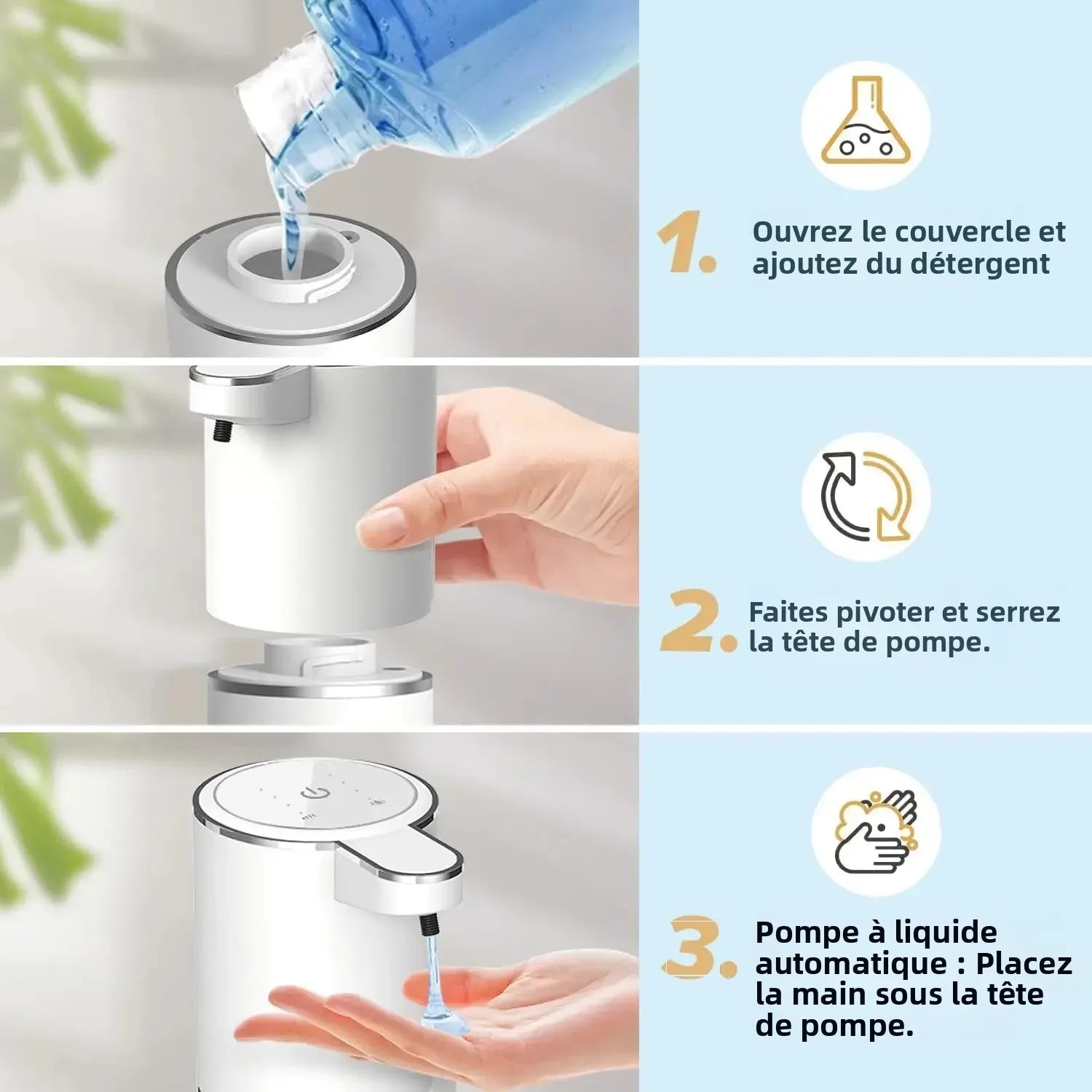 Distributeur Savon Automatique