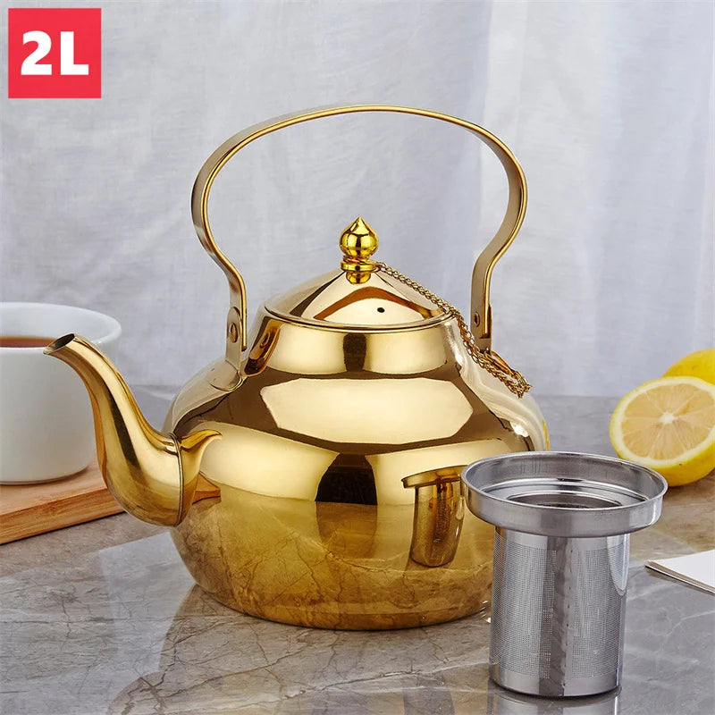 Théière Orientale en Inox