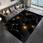 Tapis Gamer de Sol 3D Géométrique