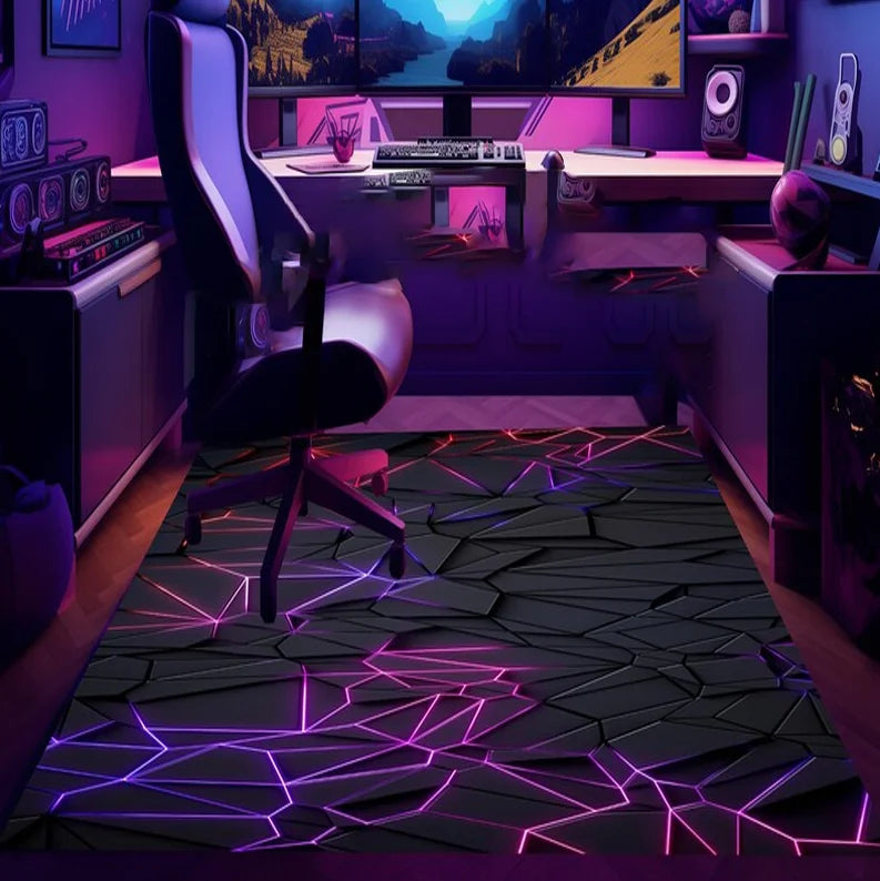 Tapis de Sol Gamer Style LED