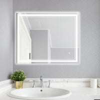 Miroir LED Salle de Bain Rectangulaire 70x90cm