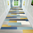 Tapis de Couloir Long Géométrique