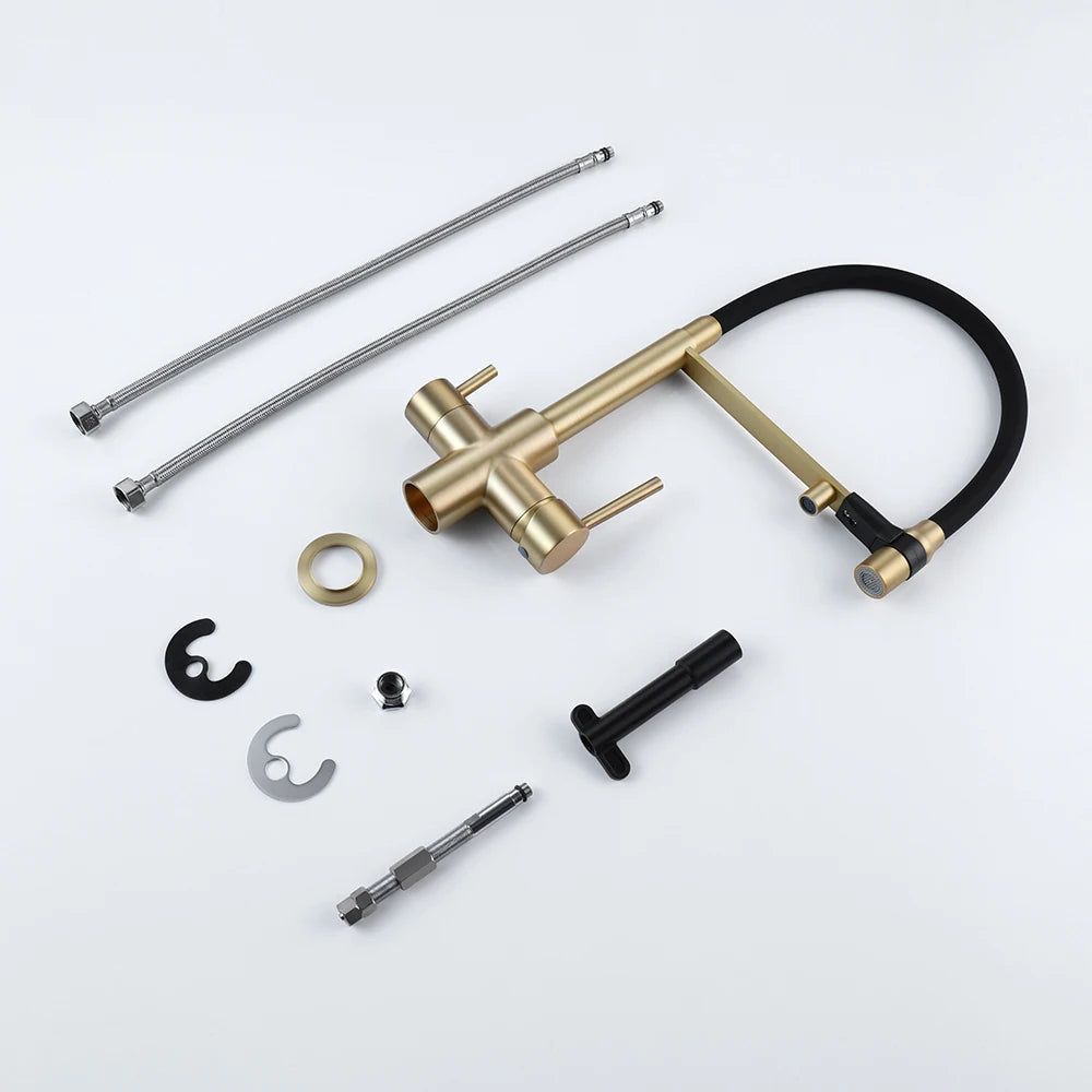 Robinet Cuisine Légèrement Flexible