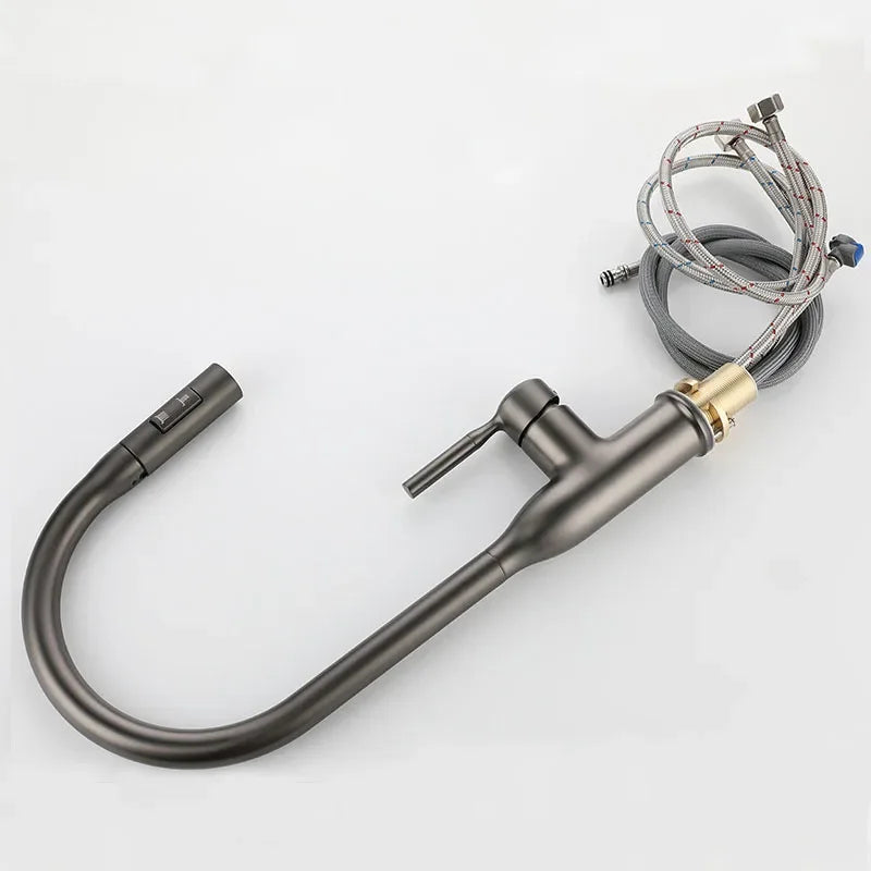 Mitigeur de Cuisine en Inox avec Douchette Extractible