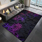 Tapis Gamer de Sol 3D Géométrique