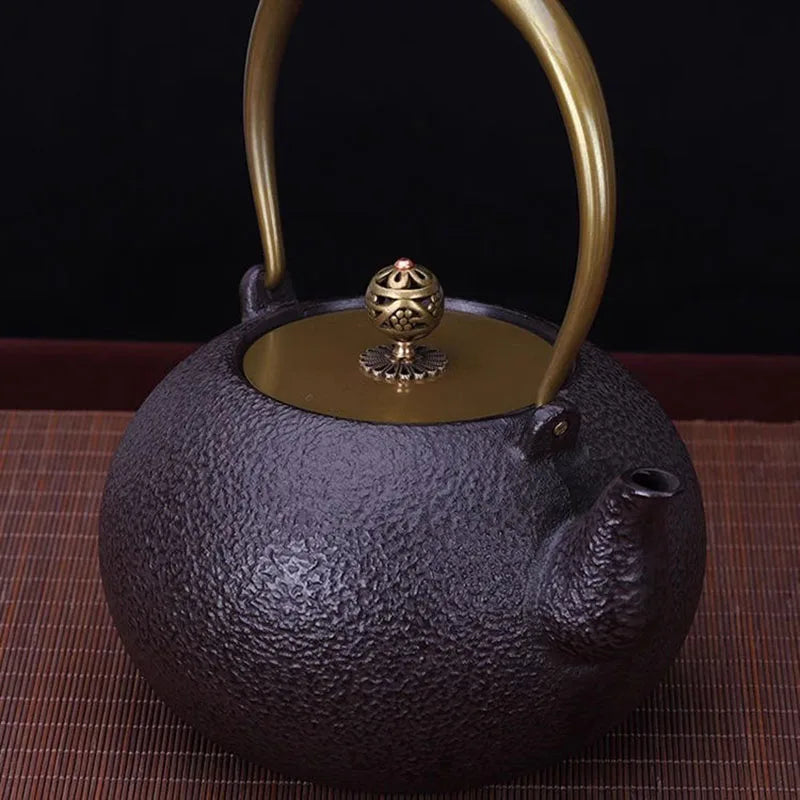 Théière Japonaise 1.2L en Fonte Tetsubin