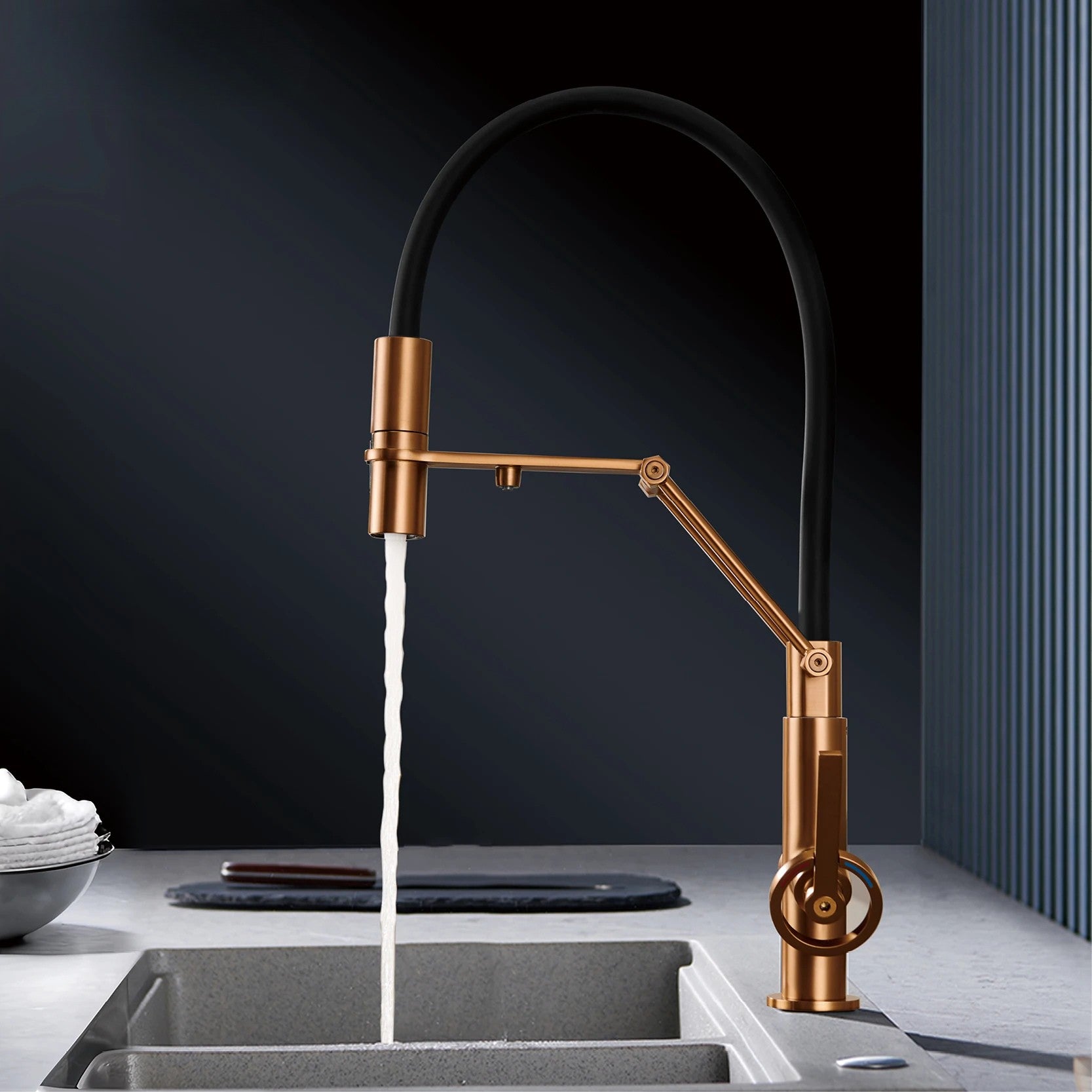 Mitigeur de Cuisine Design Col de Cygne