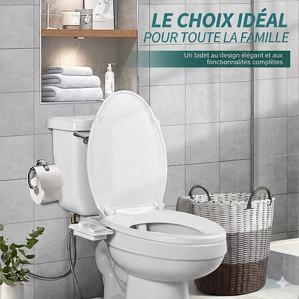 Bidet de Toilette Blanc