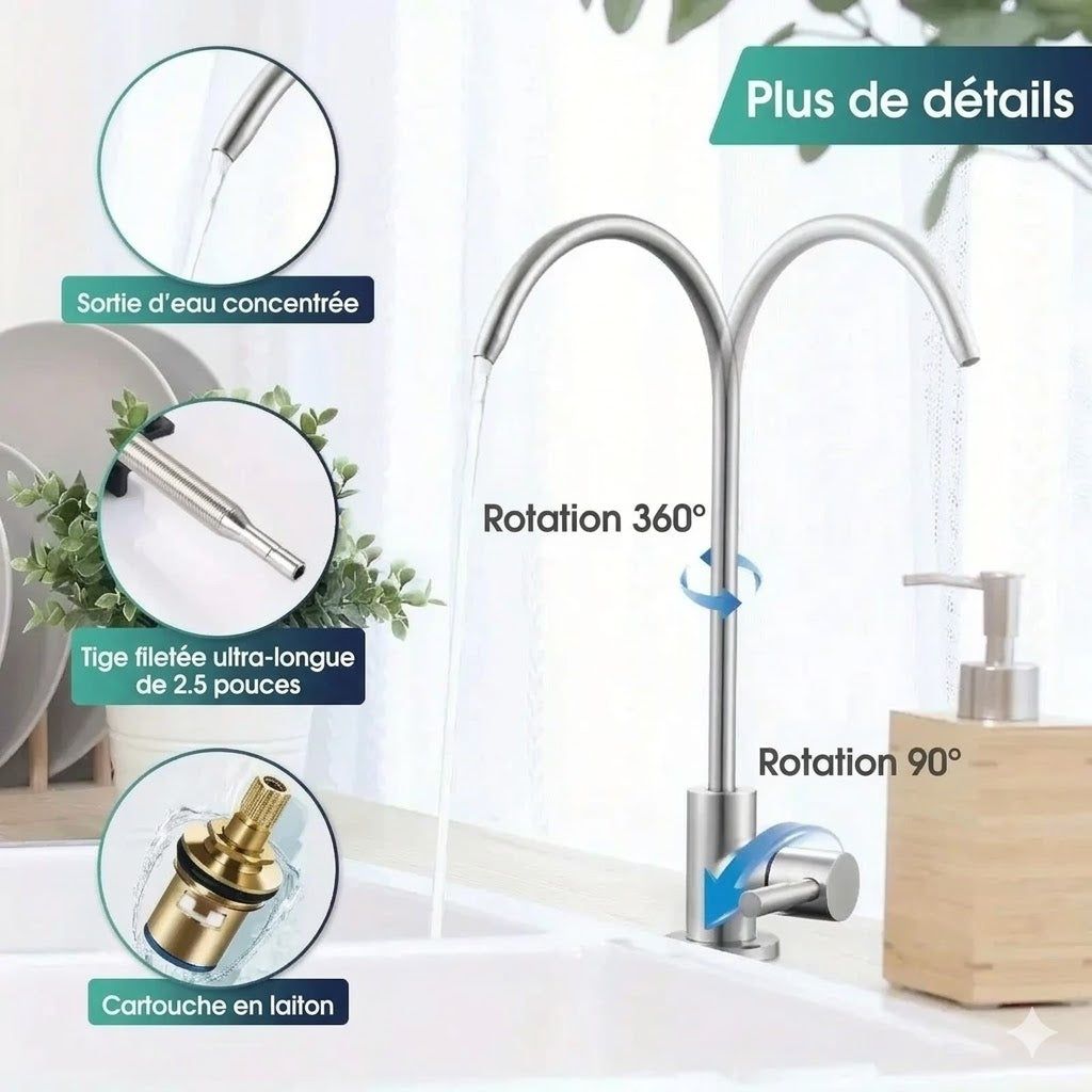 Robinet de Cuisine Design Fin