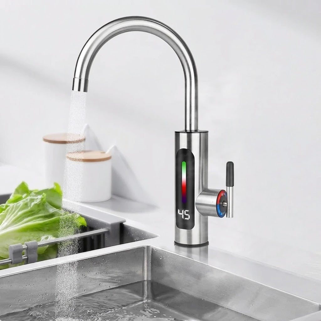 Robinet qui Chauffe l'Eau Col de Cygne