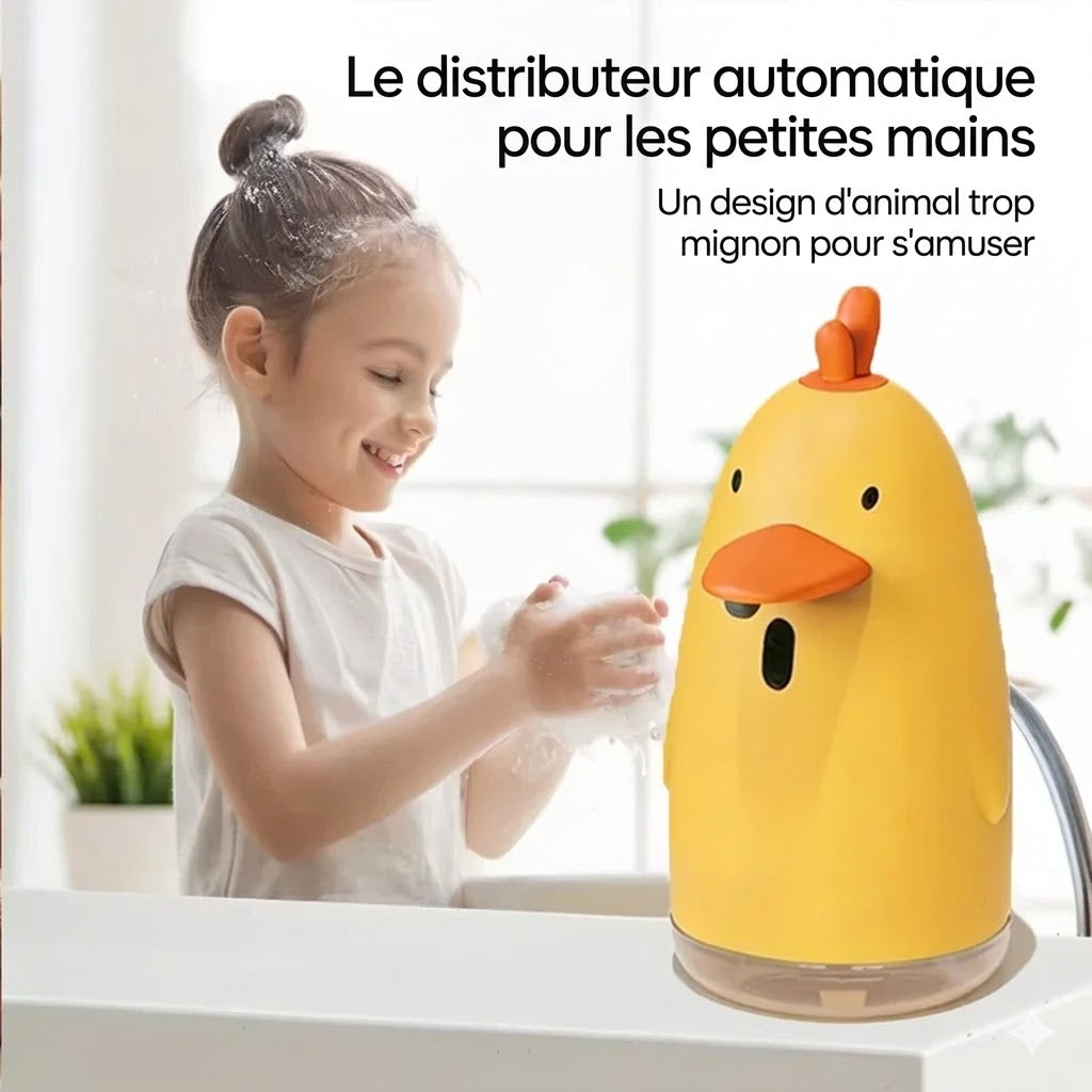 Distributeur Savon Automatique Canard Enfant