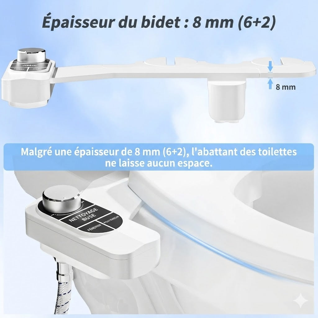 Kit Douchette Intime Auto-Nettoyante WC