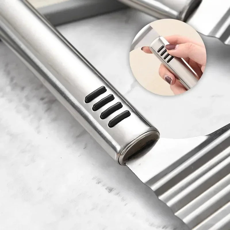 Couteau à Lame Ondulée