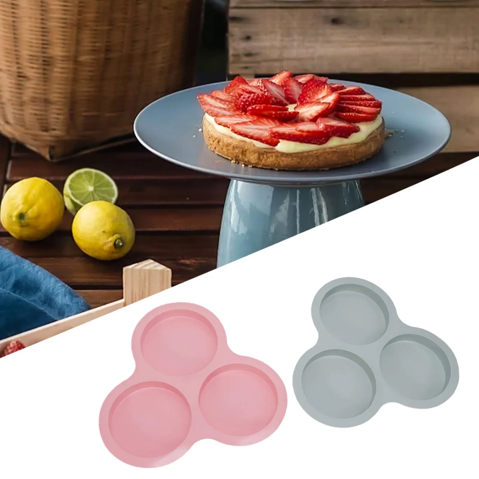 Moule Rond en Silicone Air Fryer