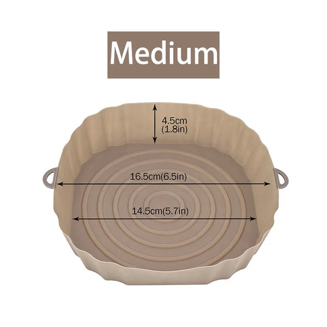 Moule Silicone Rond Air Fryer