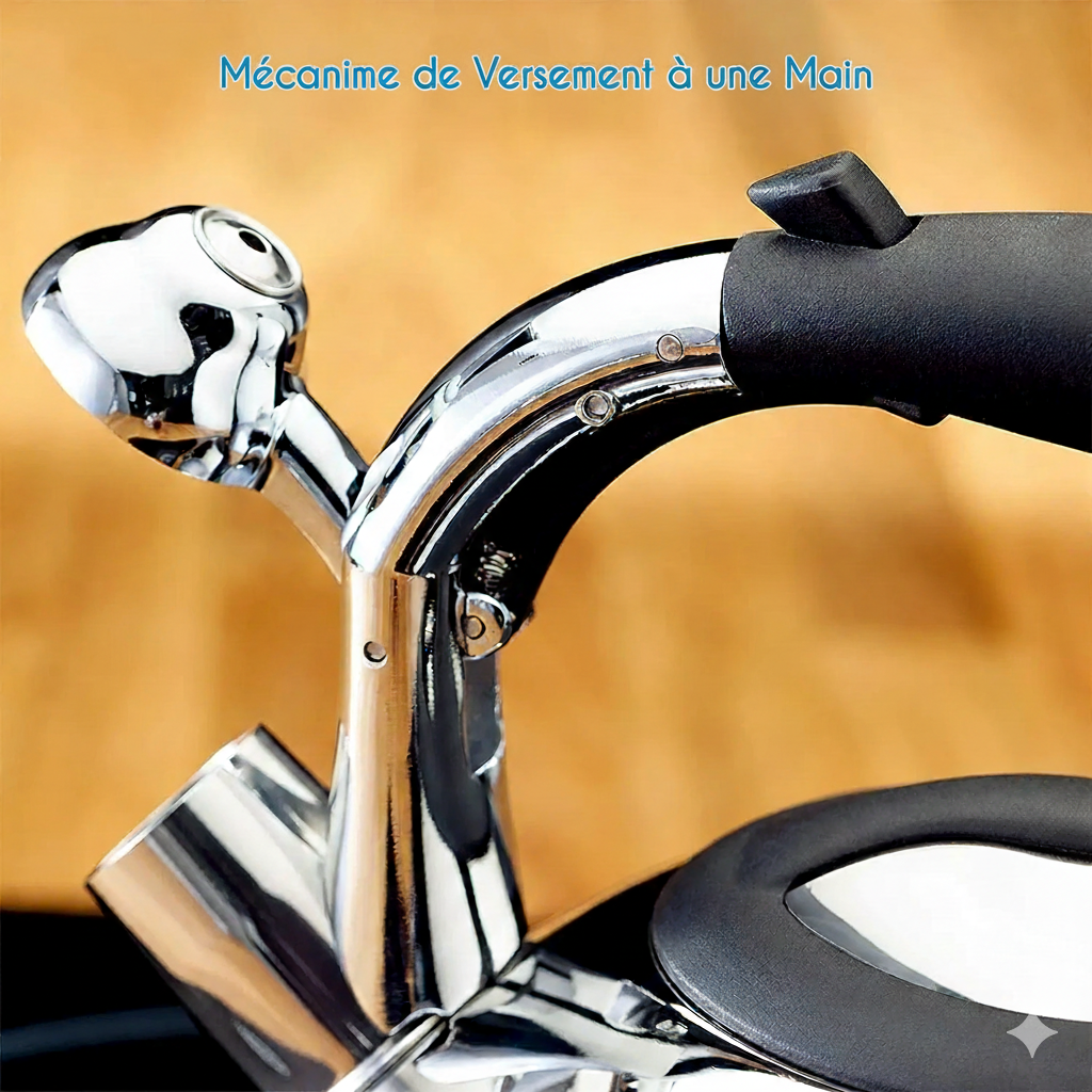 Bouilloire Sifflante en Inox