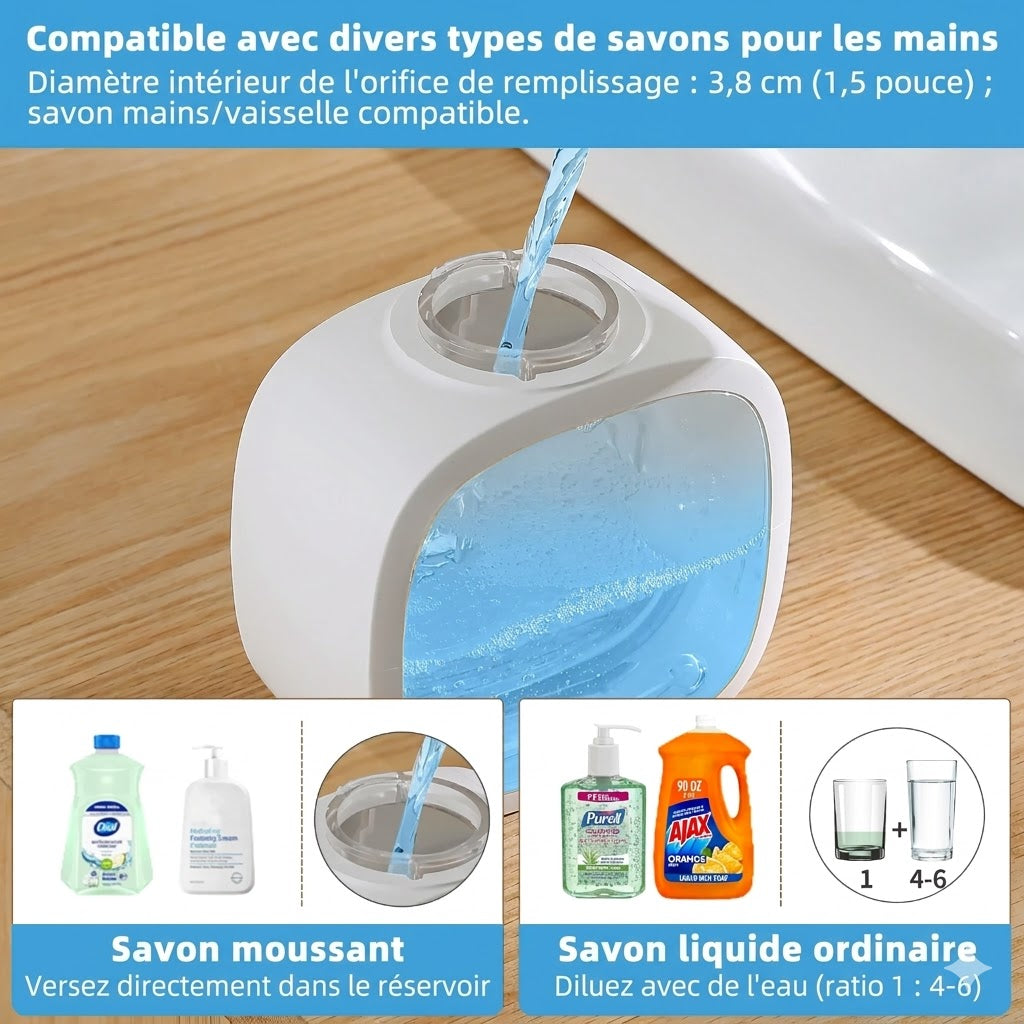 Distributeur Savon Électrique Salle de Bain