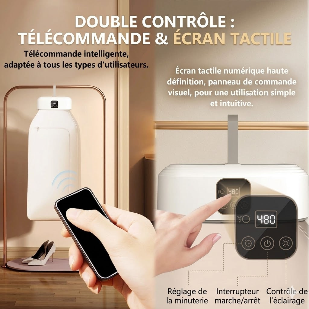 Seche Linge Electrique Portable