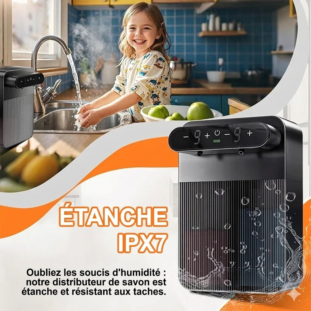 Distributeur Savon Double Automatique Cuisine